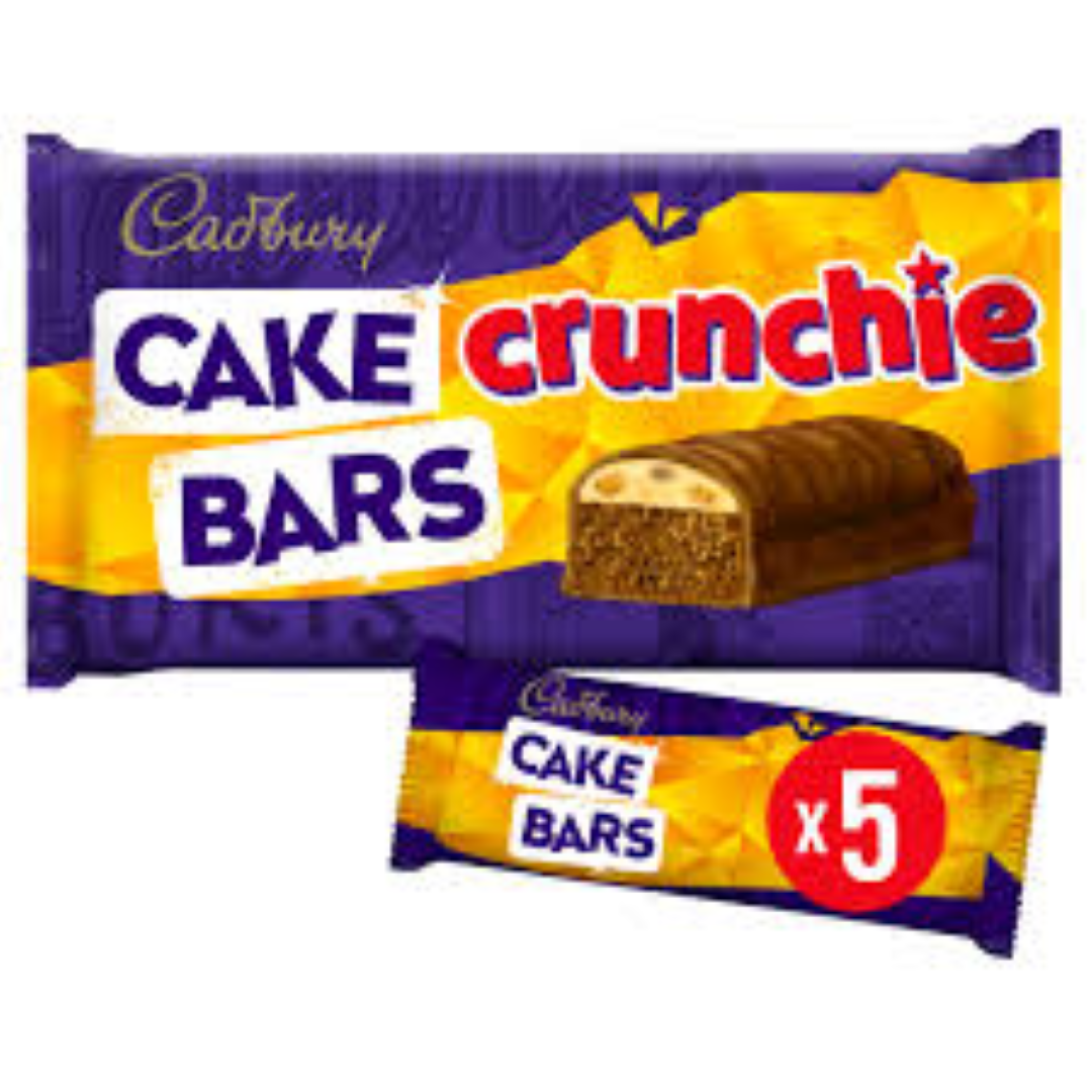 CADBURY CRUNCHIE CAKE BAR 5S